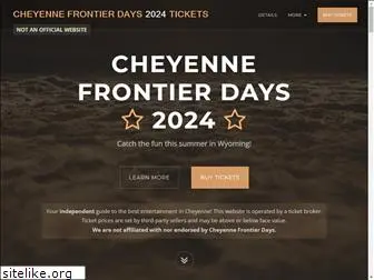 cheyennefrontierdays2016.com