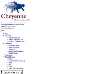 cheyenneorthopedics.com