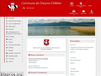 cheyres-chables.ch