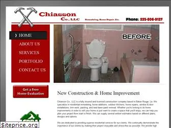chiassonconstruction.com