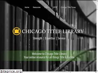 chicagotitlelibrary.com