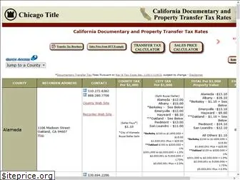 chicagotitletransfertax.com
