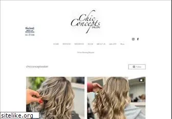 chicconceptssalon.com