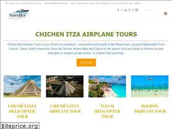 chichenitzaairplanetours.com