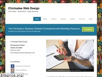 chickadeewebdesign.com