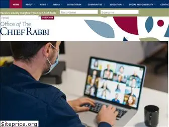 chiefrabbi.org