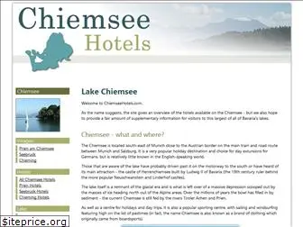 chiemseehotels.com