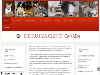 chihuahuaclubofcanada.ca