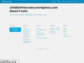 childbirthrecovery.com