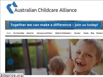 www.childcarealliance.org.au