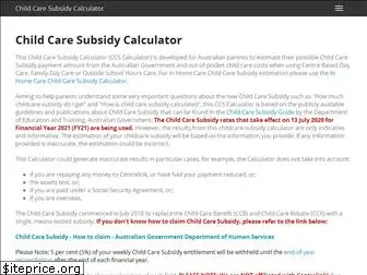 childcaresubsidycalculator.com.au