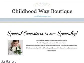 childhoodwayboutique.com