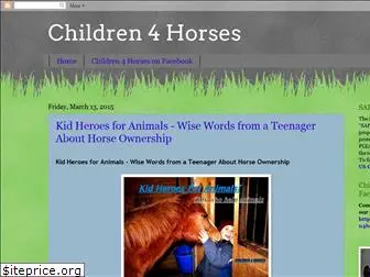 children4horses.blogspot.com