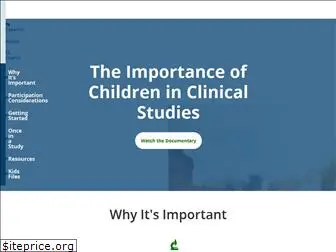 childrenandclinicalstudies.org