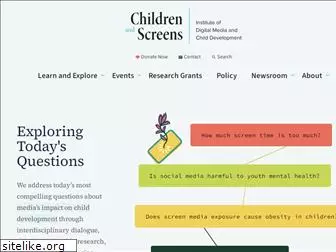 childrenandscreens.com