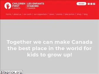 childrenfirstcanada.org