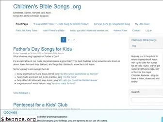 childrensbiblesongs.org