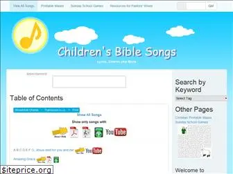 www.childrensbiblesongs.us