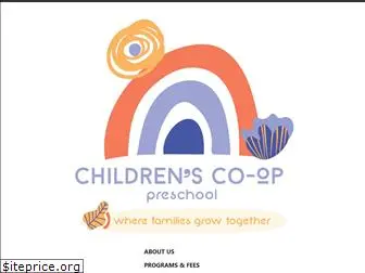 childrenscooppreschool.com