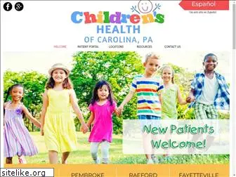 childrenshealthofcarolina.com