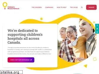 childrensmiraclenetwork.ca