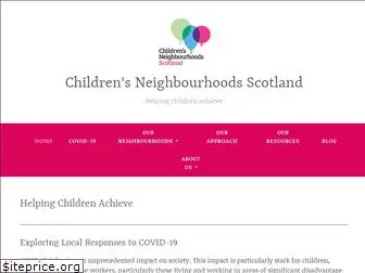 childrensneighbourhoods.scot