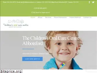 childrensoralcare.ca