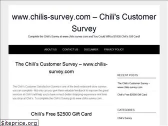 chilis-surveycom.com