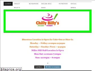 chillybillysfrozenyogurt.com