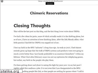 chimericreservations.wordpress.com
