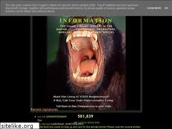 chimpanzeeinformation.blogspot.com