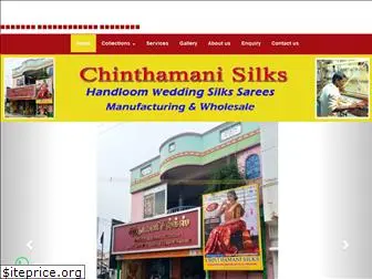 chinthamanisilks.com