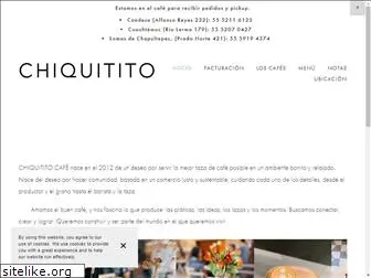 chiquititocafe.com