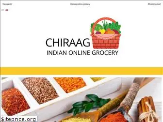 chiraagindianonlinegrocery.com