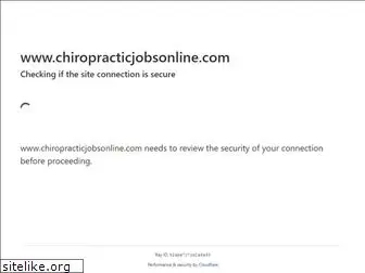 chiropracticjobsonline.com