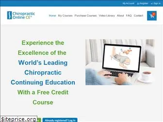 chiropracticonlinece.com