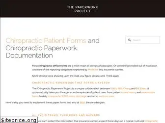 chiropracticpaperwork.com