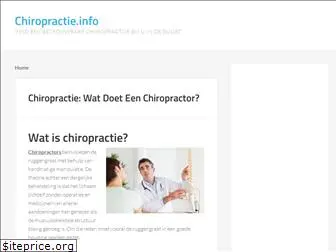 chiropractie.info