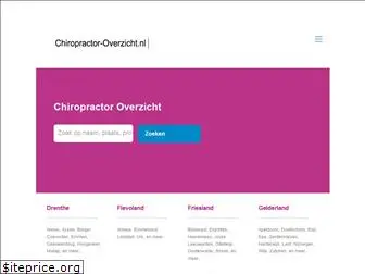 chiropractor-overzicht.nl
