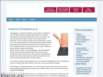 chiropractor.co.uk