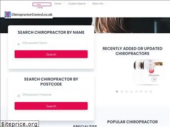 chiropractorcentral.co.uk
