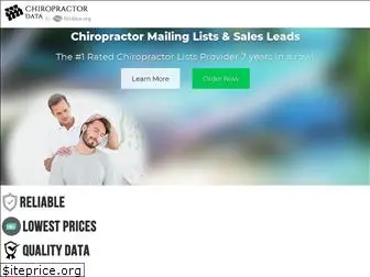 chiropractordata.com