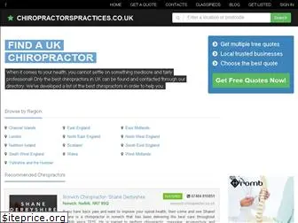 chiropractorspractices.co.uk