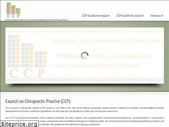 chiropraktik-leitlinien.de