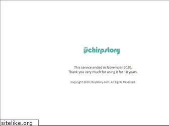 chirpstory.com