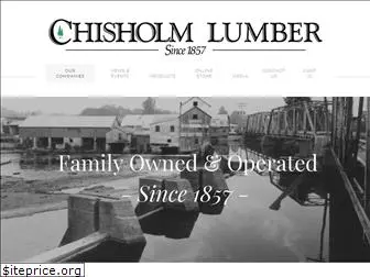 chisholmlumber.com