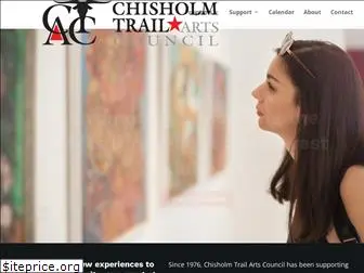 chisholmtrailarts.com