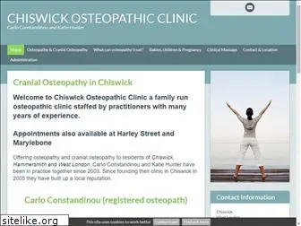 chiswickosteopaths.co.uk