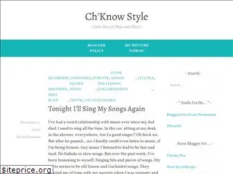 chknowstyle.wordpress.com