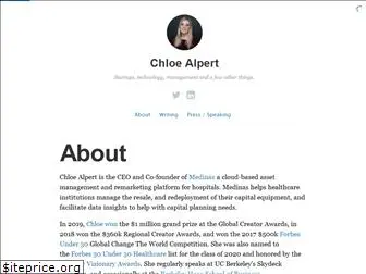 chloealpert.com